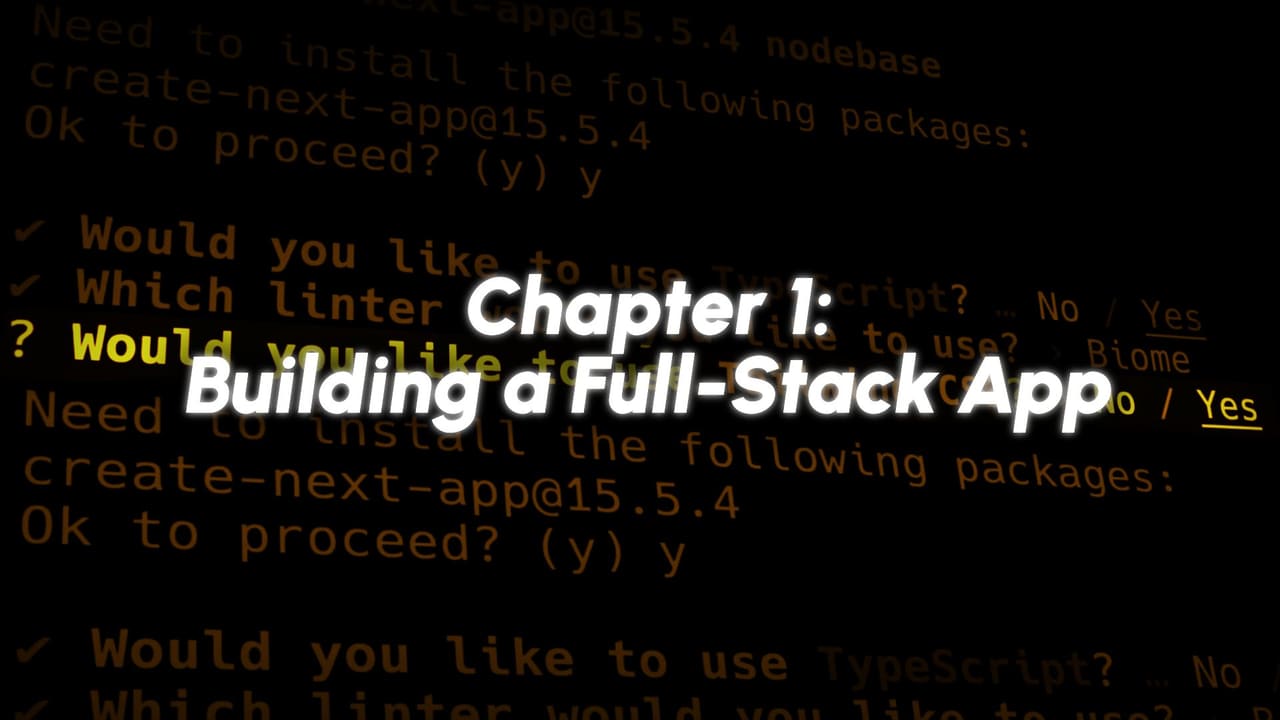 Building a Full-Stack App